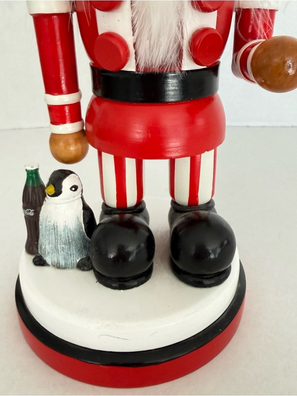 Kurt Adler Coca-Cola Hollywood Nutcracker with Polar Bear Hat 15-Inch - Picture 10 of 17